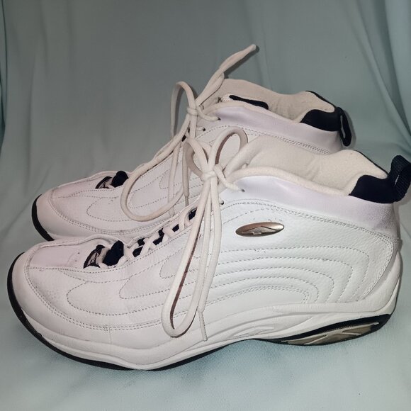 Vintage Avia 929 Men\'s High Top Sneakers Basketball White/Blue US 12 #0280105Y03 main image 6